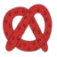 Rote Brezel